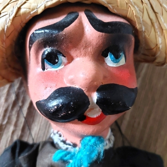 Vintage* Poncho Villa Puppet/Marionette - Picture 4 of 5
